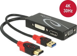 Delock 62959 цена и информация | Адаптеры, USB-разветвители | pigu.lt