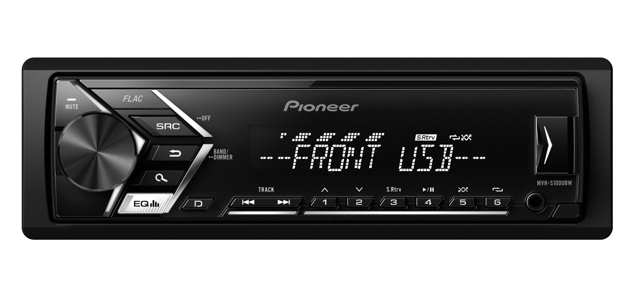 Pioneer MVH-S100UBW kaina ir informacija | Automagnetolos, multimedija | pigu.lt