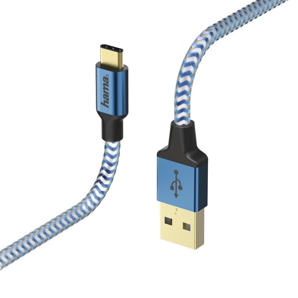 Hama 00178295, USB-USB C, 1.5 m цена и информация | Laidai telefonams | pigu.lt