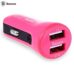 Baseus CCALL-CR0R, розовый цена и информация | Зарядные устройства для телефонов | pigu.lt