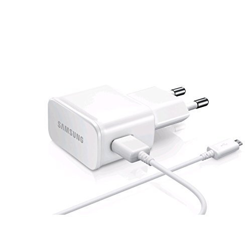 Samsung EP-TA50EWE Universal USB Plug 2A Charger + ECB-DU4AWE Micro USB Cable White (OEM) цена и информация | Krovikliai telefonams | pigu.lt