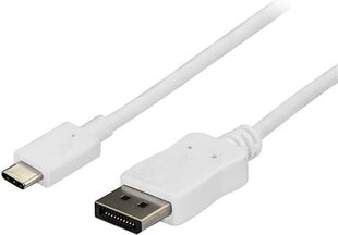 StarTech CDP2DPMM6W USB-C, 1.8 m kaina ir informacija | Kabeliai ir laidai | pigu.lt