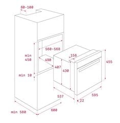 Teka HLC840 kaina ir informacija | Orkaitės | pigu.lt