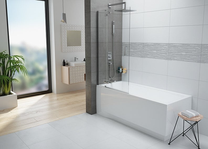 Vonios sienelė Sanplast Free Line PW2/Free II 90s цена и информация | Priedai vonioms, dušo kabinoms | pigu.lt