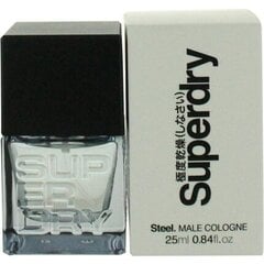 Odekolonas Superdry Steel EDC vyrams 25 ml kaina ir informacija | Kvepalai vyrams | pigu.lt