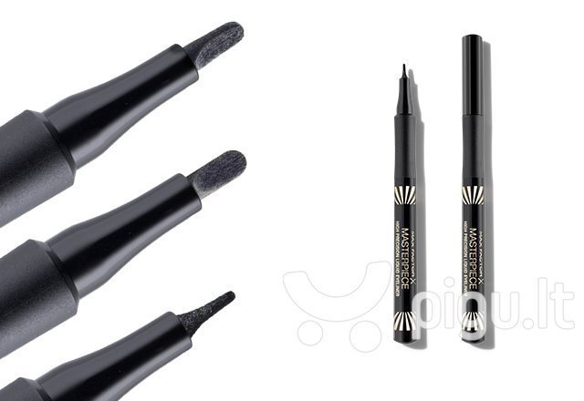 Akių kontūro dažai Max Factor Masterpiece 1 ml, Black Onyx 05 kaina ir informacija | Akių šešėliai, pieštukai, blakstienų tušai, serumai | pigu.lt