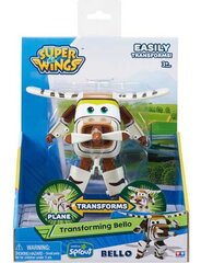 Самолет-робот SUPER WINGS Bello (12,5 см) цена и информация | Игрушки для мальчиков | pigu.lt