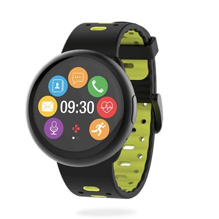 MyKronoz ZeRound 2 HR Premium, KRZEROUND2HR, Black kaina ir informacija | Išmanieji laikrodžiai (smartwatch) | pigu.lt