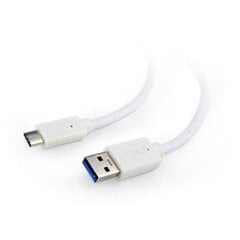 Gembird USB 3.0 A (M) - USB 3.1 Type C (M), 1 м цена и информация | Кабели для телефонов | pigu.lt