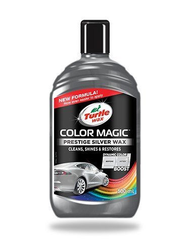 Polirolis Turtle Wax® Color Magic sidabrinis, 500 ml kaina ir informacija | Autochemija | pigu.lt