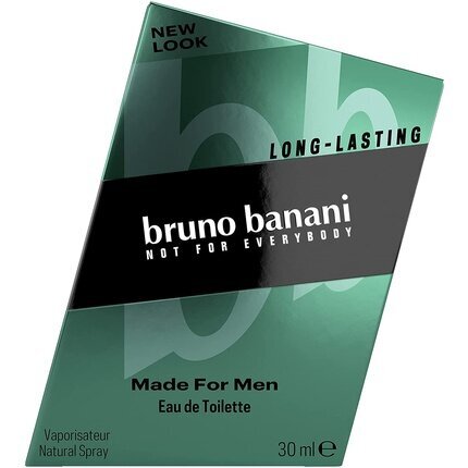 Tualetinis vanduo Bruno Banani Made for Men EDT vyrams 30 ml цена и информация | Kvepalai vyrams | pigu.lt