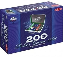 Tactic Pokker игра, в чемодане 200 цена и информация | Настольные игры, головоломки | pigu.lt