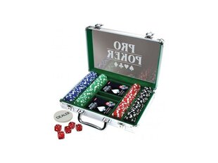 Pokerio rinkinys lagaminėlyje Tactic, 200 žetonų kaina ir informacija | Tactic Vaikams ir kūdikiams | pigu.lt