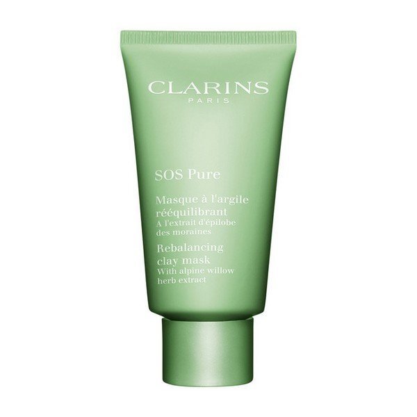 Veido kaukė Clarins SOS Pure, 75 ml kaina ir informacija | Veido kaukės, paakių kaukės | pigu.lt