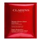 Jauninamoji lakštinė veido ir kaklo kaukė Clarins Super Restorative Instant Lift 5 x 30 ml kaina ir informacija | Veido kaukės, paakių kaukės | pigu.lt