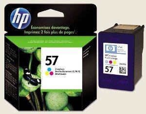 Струйный картридж Hp No.57 (C6657AE), трехцветный цена и информация | Картриджи для струйных принтеров | pigu.lt