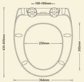 Lėtai nusileidžiantis klozeto dangtis AWD Interior Bolero kaina ir informacija | Priedai unitazams, bidė | pigu.lt