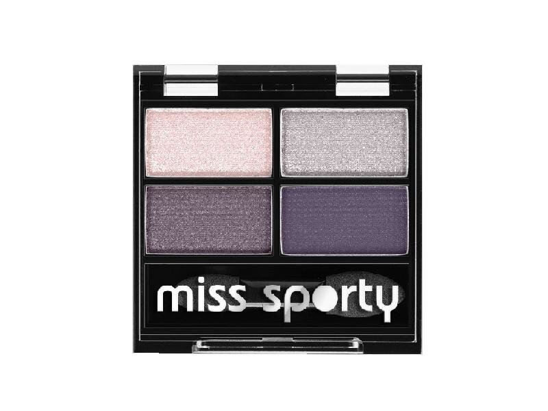 Akių šešėliai Miss Sporty Quattro Studio 3.2 g, 402 Smoky Green Eyes цена и информация | Akių šešėliai, pieštukai, blakstienų tušai, serumai | pigu.lt