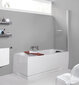 Vonios sienelė Sanplast Prestige III KW/PR III 75s, matinė sidabro kaina ir informacija | Priedai vonioms, dušo kabinoms | pigu.lt