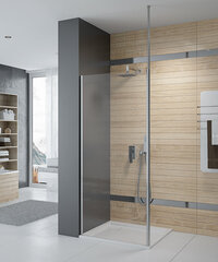 Walk-In dušo kabina Sanplast Prestige III P/PR III 90s, bahama šviesiai ruda kaina ir informacija | Dušo durys ir sienelės | pigu.lt