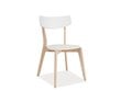 4-ių kėdžių komplektas Signal Meble Tibi, baltas kaina ir informacija | Virtuvės ir valgomojo kėdės | pigu.lt