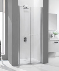 Dušo durys į nišą Sanplast Pristige III DD/PR III 100s, blizganti sidabro kaina ir informacija | Dušo durys ir sienelės | pigu.lt