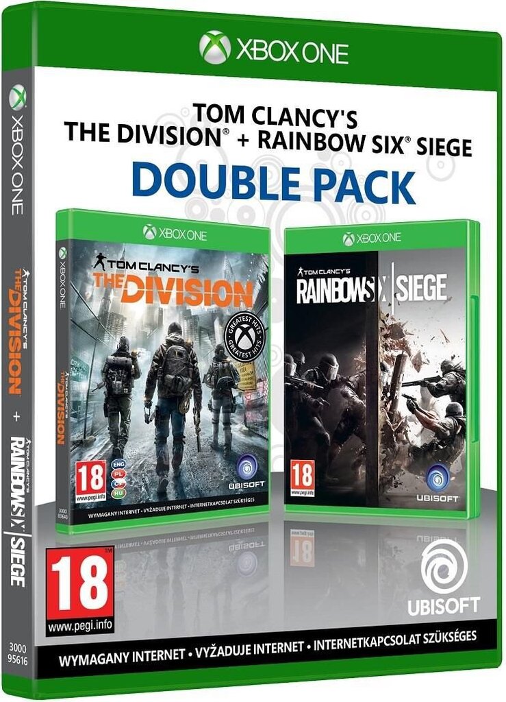 Tom Clancy’s Rainbow Six Siege + The Division, Xbox One kaina ir informacija | Kompiuteriniai žaidimai | pigu.lt