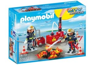 Конструктор 5397 PLAYMOBIL® City Action, Команда пожарных с водяным насосом цена и информация | Конструкторы и кубики | pigu.lt