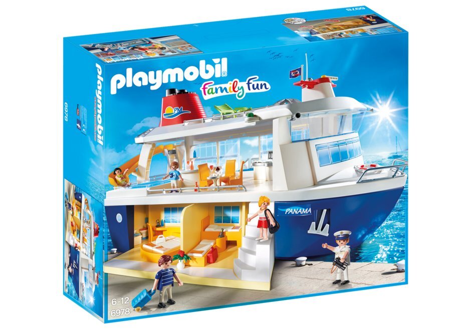 6978 PLAYMOBIL® Family Fun, Kruizinis laivas kaina ir informacija | Konstruktoriai ir kaladėlės | pigu.lt