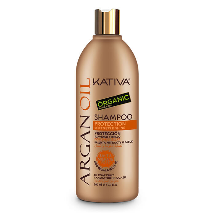 Plaukų šampūnas su arganų aliejumi Kativa Argan Oil 500 ml kaina ir informacija | Šampūnai | pigu.lt