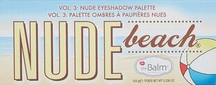 Палетка теней для век TheBalm Nude Beach 9,6 г цена и информация | Тушь, средства для роста ресниц, тени для век, карандаши для глаз | pigu.lt