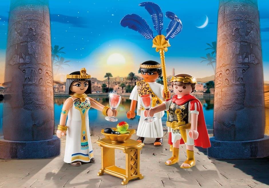 5394 PLAYMOBIL® History, Cezaris ir Kleopatra цена и информация | Konstruktoriai ir kaladėlės | pigu.lt