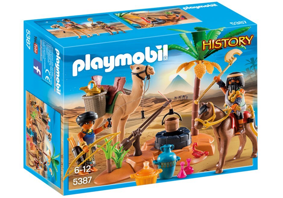 5387 PLAYMOBIL® History, Plėšikų stovyklavietė цена и информация | Konstruktoriai ir kaladėlės | pigu.lt