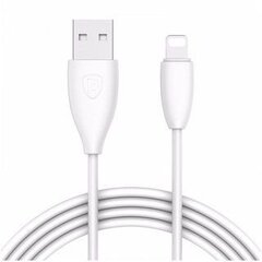 Кабель Baseus Small Pretty Waist Cable для Apple, 1.2 м, CALMY-02, белый цена и информация | Кабели для телефонов | pigu.lt