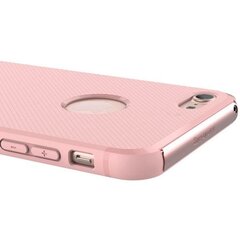 Apsauginis dėklas Baseus Hermit Bracket Case, skirtas iPhone 7 FRAPIPH7-YZ04, rožinis kaina ir informacija | Telefonų dėklai | pigu.lt