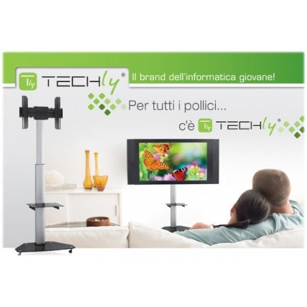 Techly ICA-TR3 37-70” kaina ir informacija | Televizorių laikikliai, tvirtinimai | pigu.lt