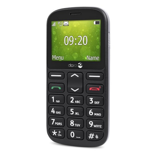 Telefonas Doro 1360, (LT, LV, EE), Black kaina | pigu.lt