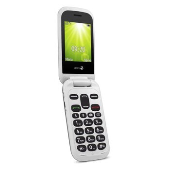 Телефон Doro 2404 EST/RUS/LV/LT, черный/белый цена и информация | Мобильные телефоны | pigu.lt