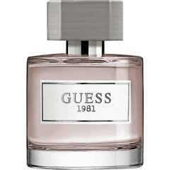 Tualetinis vanduo Guess Guess 1981 EDT vyrams 50 ml kaina ir informacija | Kvepalai vyrams | pigu.lt