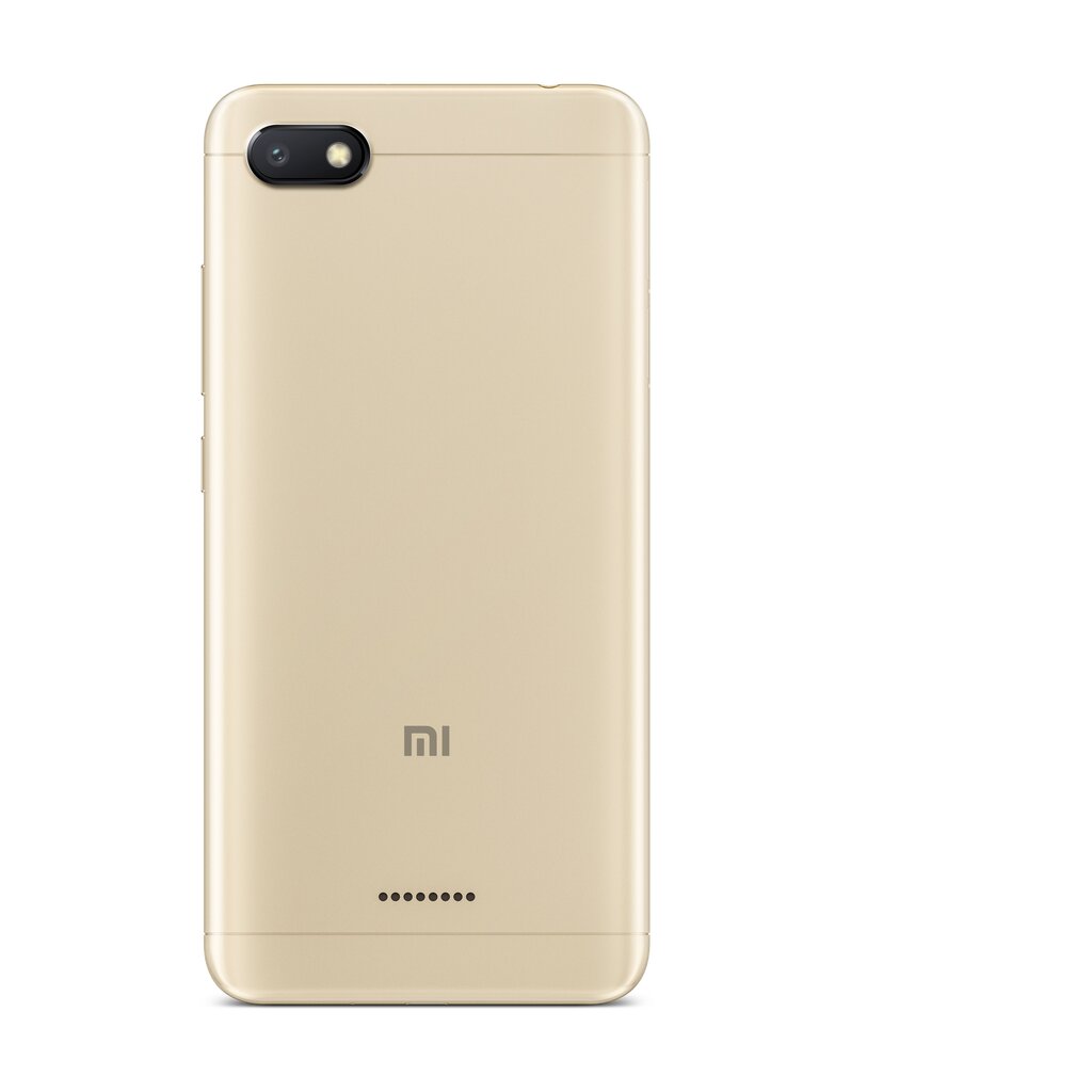 Xiaomi Redmi 6A, 32 GB, Gold цена и информация | Mobilieji telefonai | pigu.lt