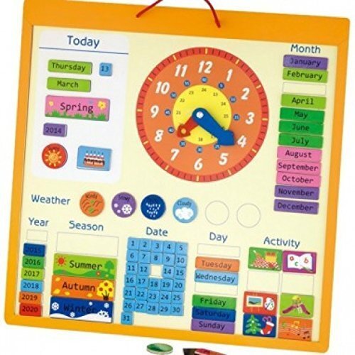Mokomasis magnetinis kalendorius Viga, EN цена и информация | Lavinamieji žaislai | pigu.lt