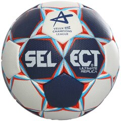 Rankinio kamuolys Select Ultimate replica, baltas/mėlynas kaina ir informacija | Rankinis | pigu.lt