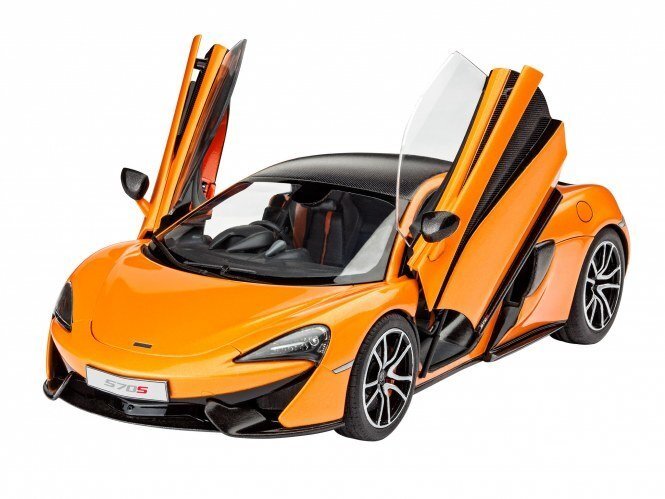 Automodelis-konstruktorius Revell McLaren, 570S, 67051, 1:24 kaina ir informacija | Konstruktoriai ir kaladėlės | pigu.lt