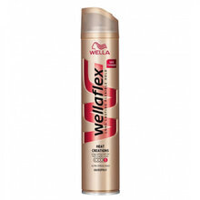 Apsaugą nuo karščio suteikiantis plaukų lakas Wellaflex Heat Protection Ultra Strong Hold 250 ml kaina ir informacija | Wella Kvepalai, kosmetika | pigu.lt