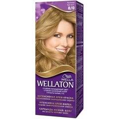 Plaukų dažai Wella Wellaton 100 g, 8/0 Light Blonde kaina ir informacija | Plaukų dažai | pigu.lt