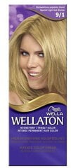 Plaukų dažai Wella Wellaton 100 g, 9/1 Special Light Ash Blonde цена и информация | Краска для волос | pigu.lt