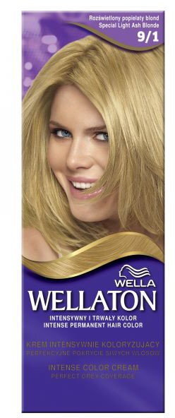 Plaukų dažai Wella Wellaton 100 g, 9/1 Special Light Ash Blonde цена и информация | Plaukų dažai | pigu.lt