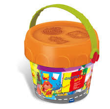Plastelinas Fila Giotto BE-BE Bucket Fireman, su formelėmis, 468200 kaina ir informacija | Lavinamieji žaislai | pigu.lt