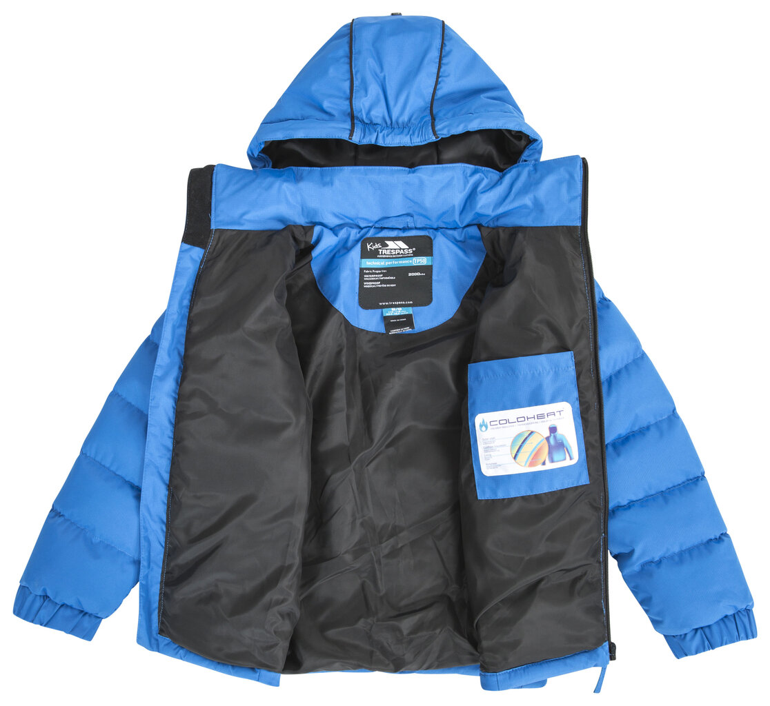 Trespass žieminė striukė berniukams Tuff, mėlyna kaina ir informacija | Žiemos drabužiai vaikams | pigu.lt