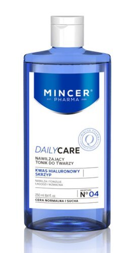 Drėkinamasis veido tonikas Mincer Pharma Daily Care Nr.04 250 ml kaina ir informacija | Veido prausikliai, valikliai | pigu.lt